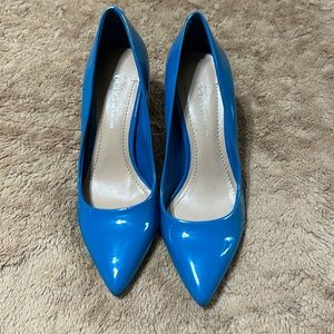Blue BCBGeneration Patton Leather Heels